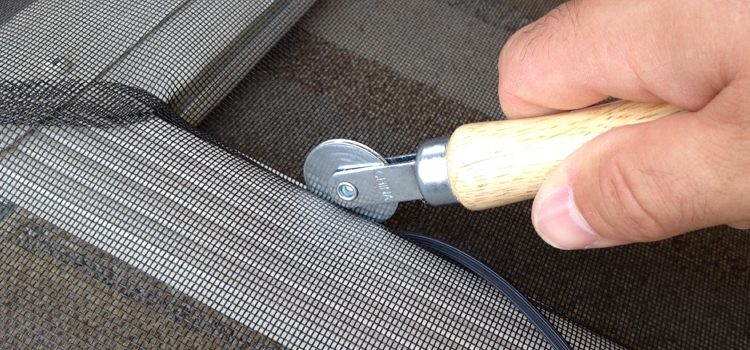 metal screen door repair in Jupiter