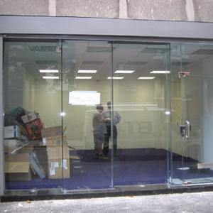 shop front door repair Jupiter
